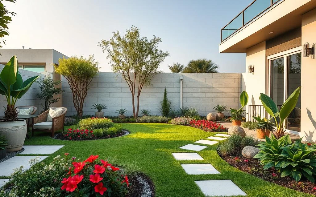 تصميم وتنسيق الحدائق بالكويت