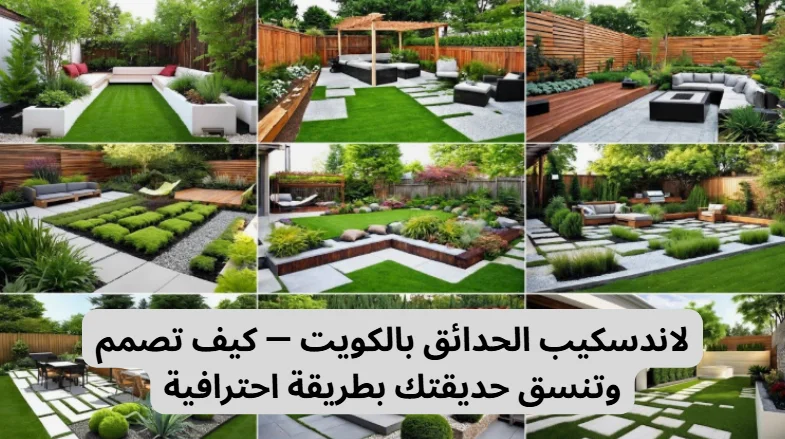 لاندسكيب الحدائق بالكويت