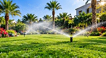 حديقة منزلية منسقة